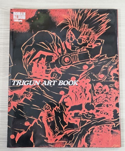 Trigun art book yasuhiro - trigun,